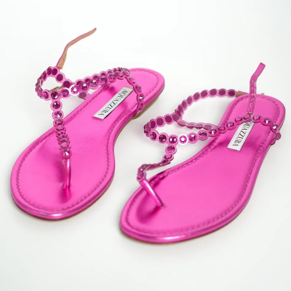 Aquazzura Fuchsia Sandals for Women
